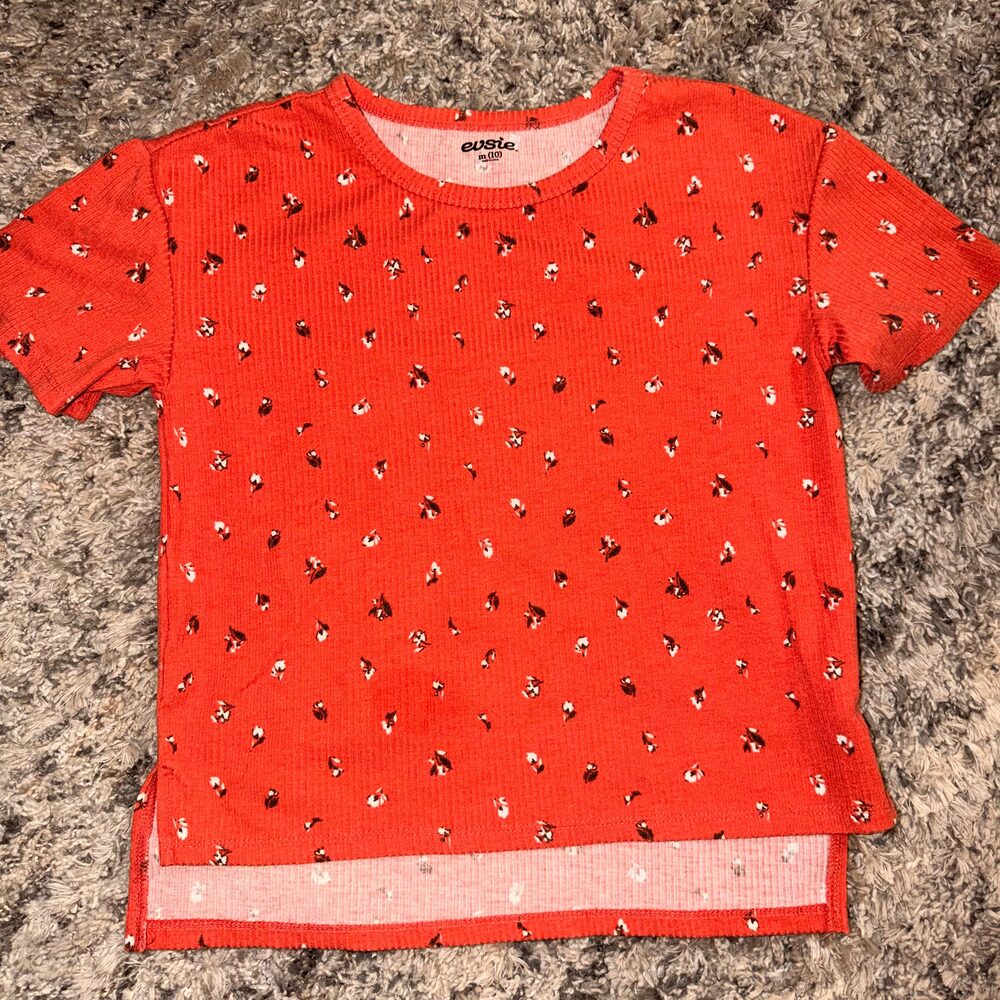 Eusie Girls Ribbed Tee